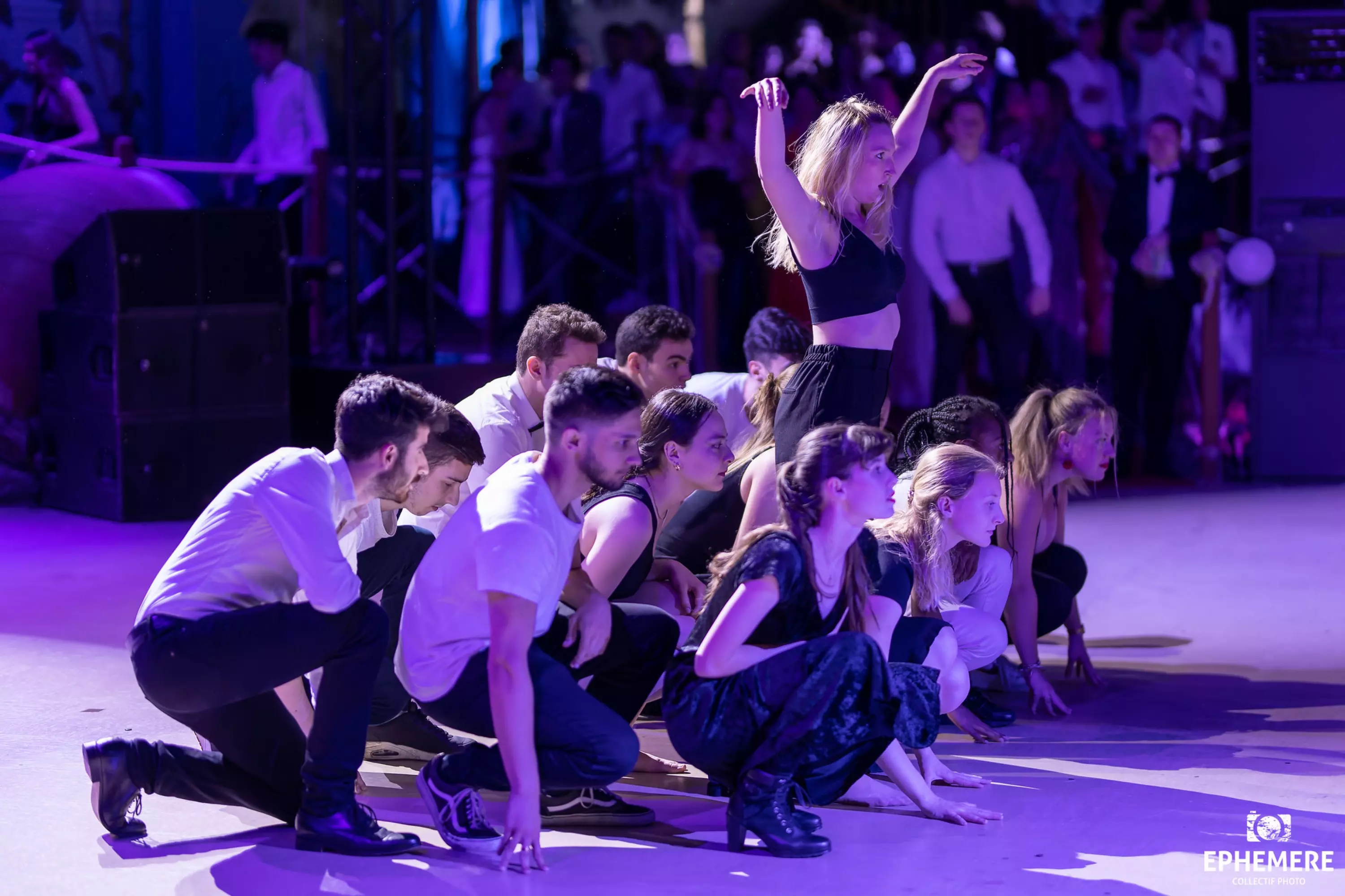 Photo prise lors d’un show Sup’Bio Dance (décembre 2021)