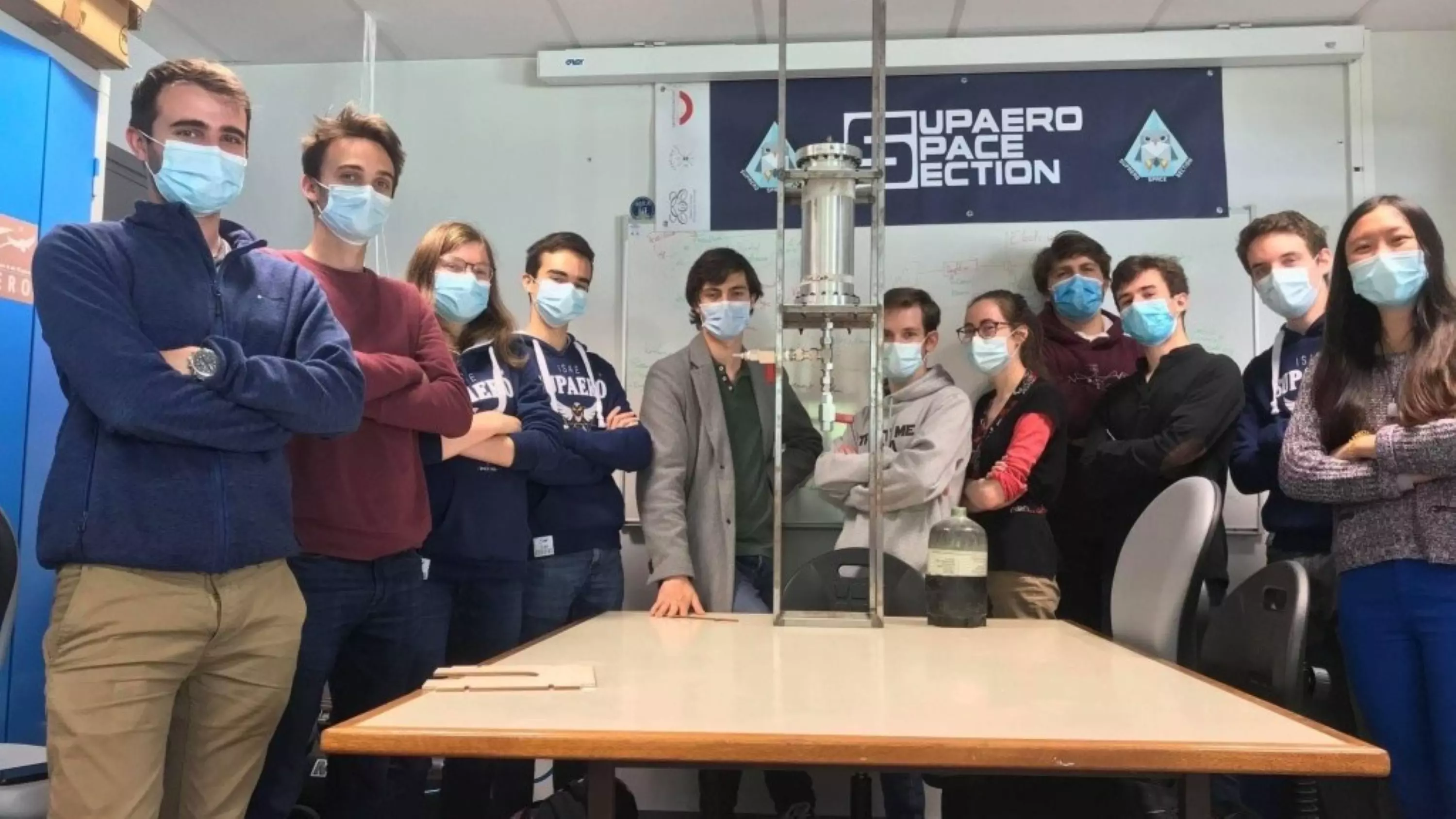 Ensemble des membres de l'association Supaero Space Section